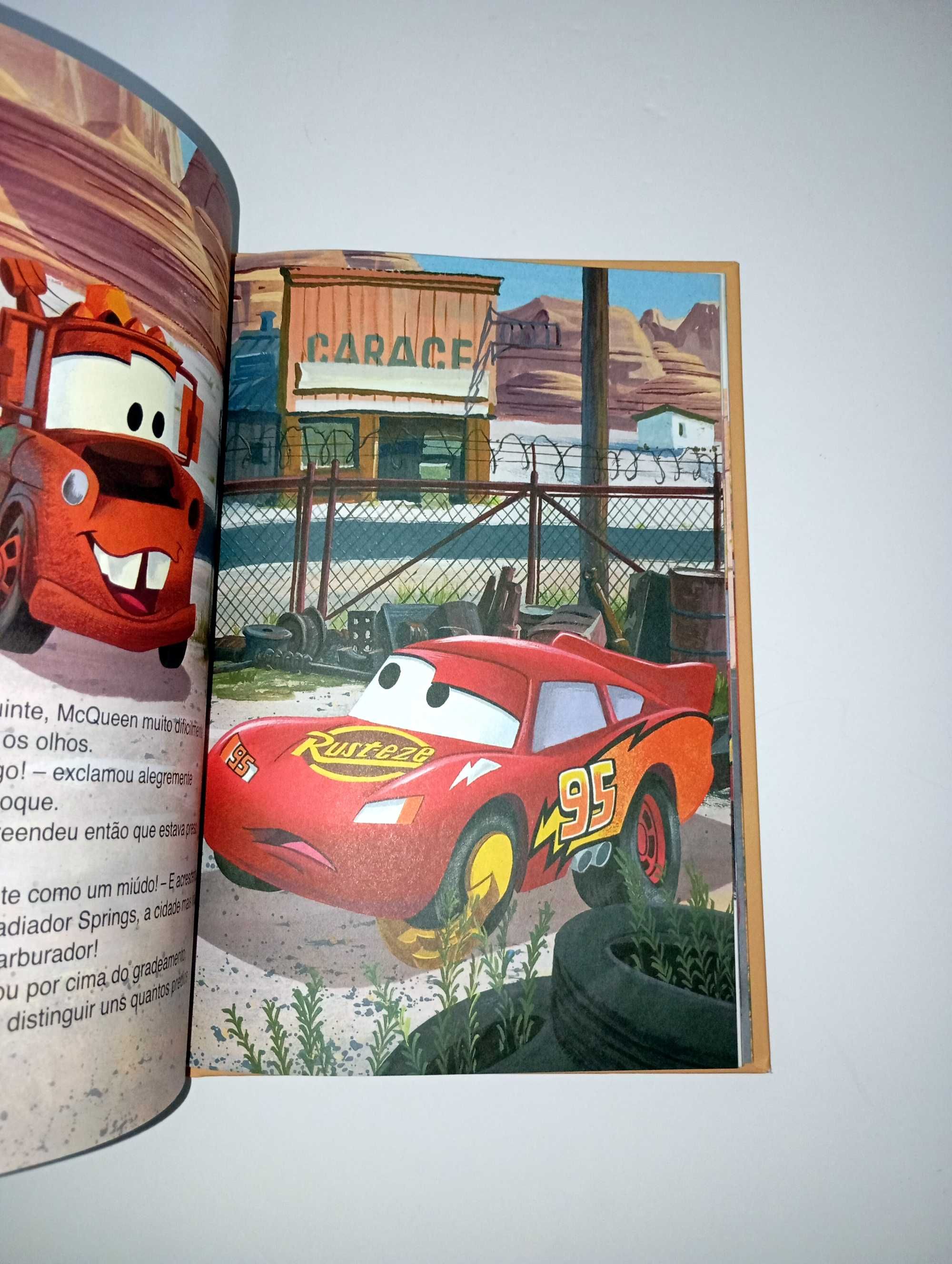 Carros - livro da Disney