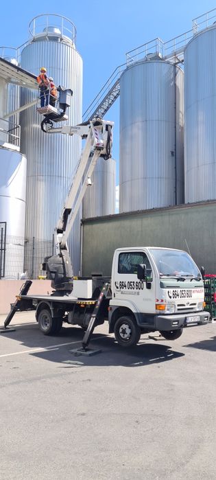 Zwyżka podnośnik koszowy 18m usługi wynajem