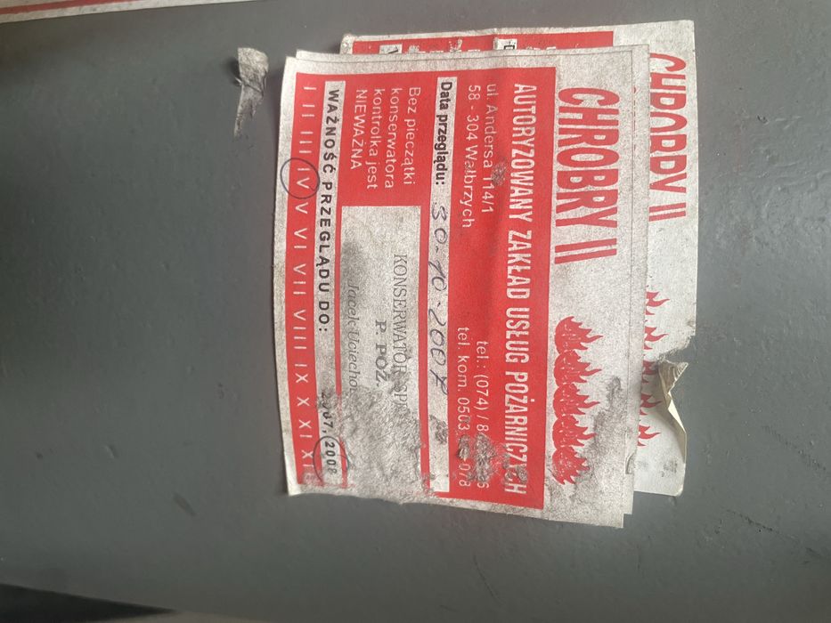 Gaśnica przewoźna agregat śniegowy AS 30,60