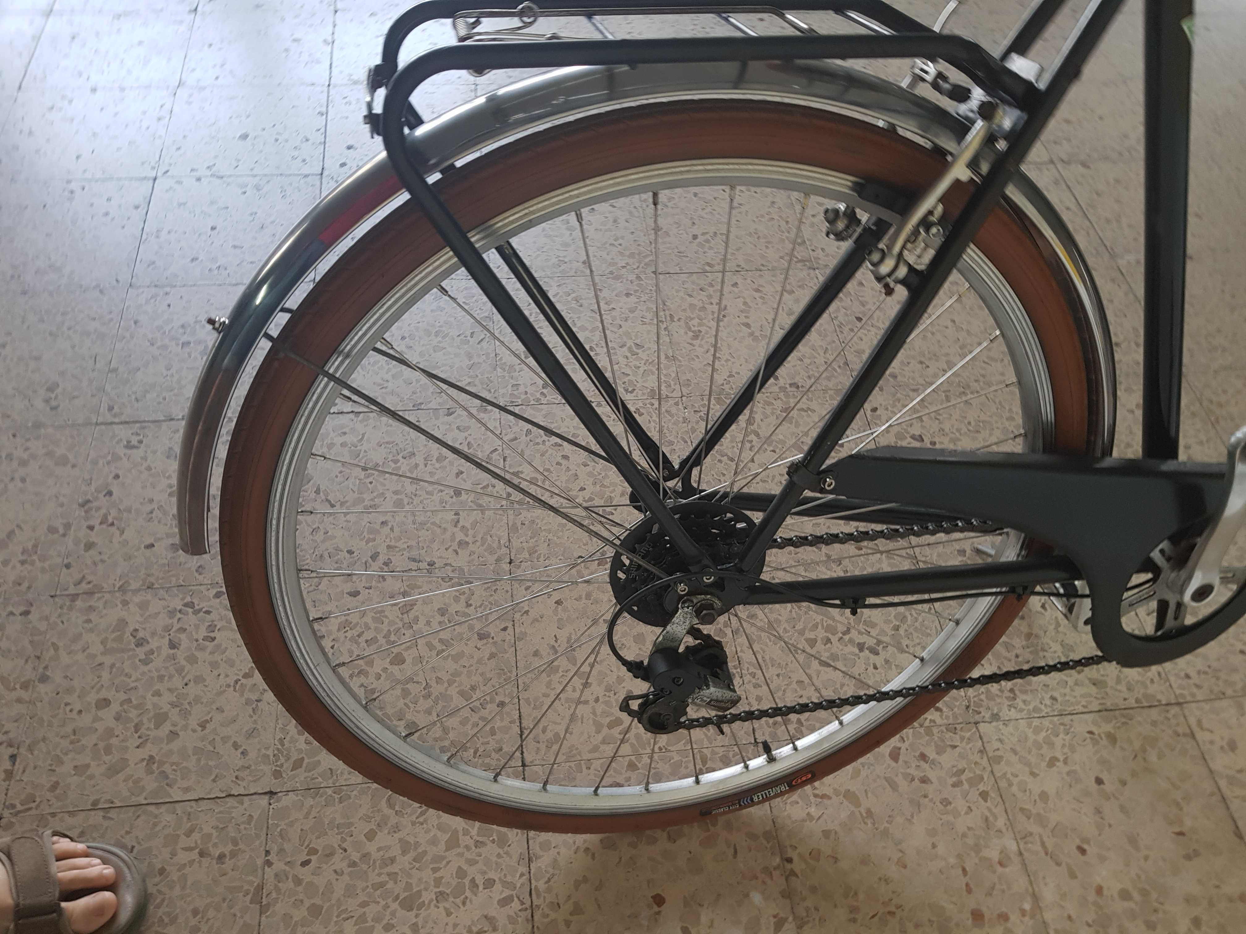 Bicicleta pasteleira italiana (tamanho do quadro: 58 cm.
)