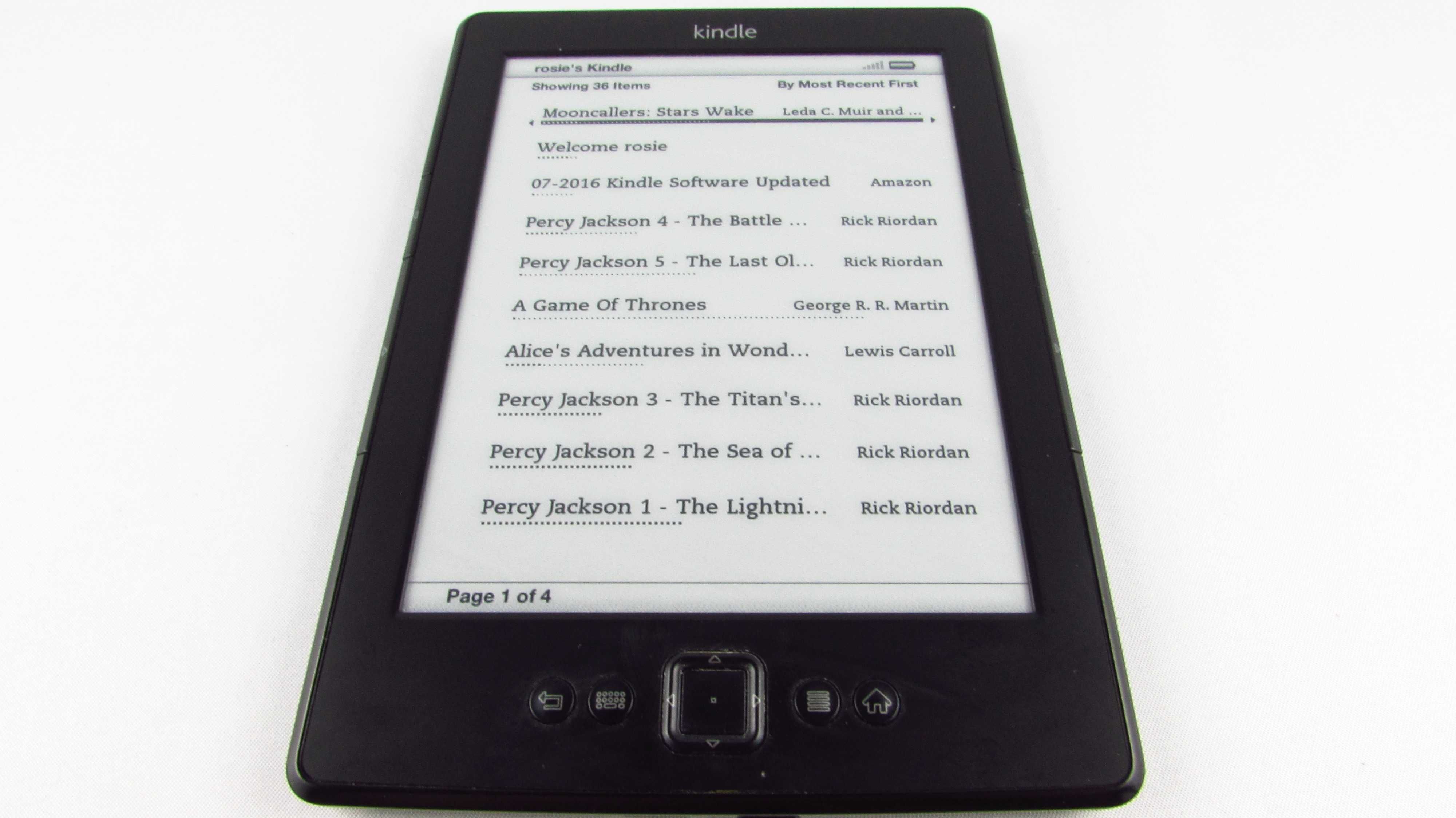 AMAZON - Kindle 4th Generation D01100 - Ebook Czytnik Czarny 1.