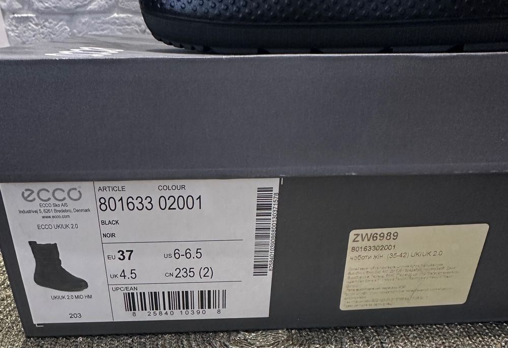 Угги Чоботи сапоги ботинки Ecco