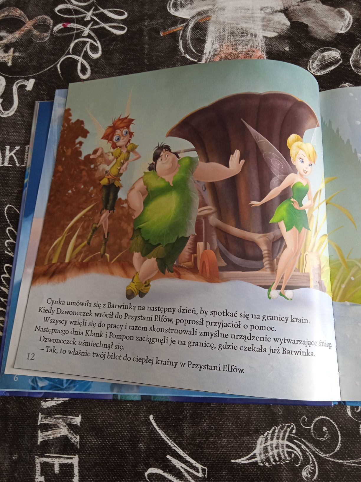 Disney Wróżki Dzwoneczek i Sekret.. bajka dla dziewczynek książka