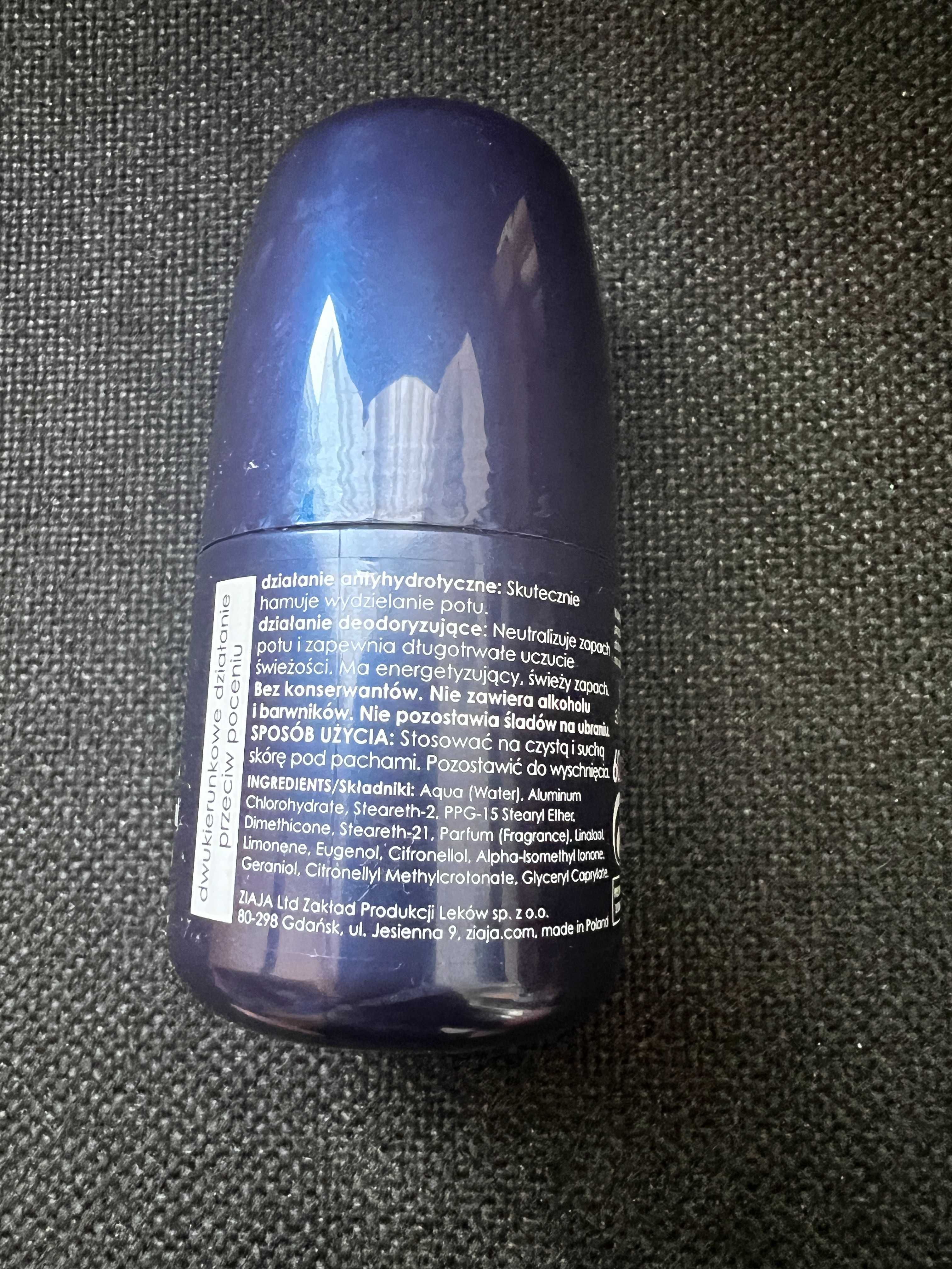 Ziaja Yego anty-perspirant dezodorant w kulce 60ml