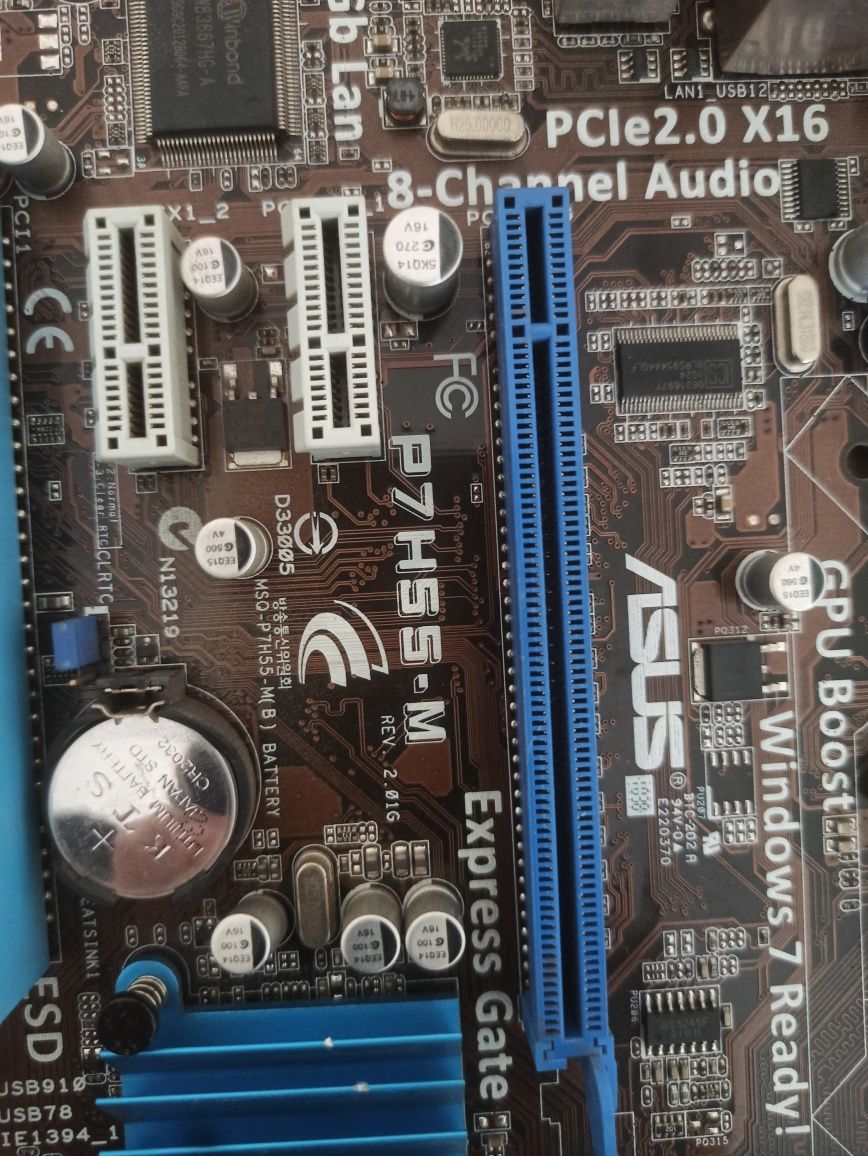 Płyta główna Asus P7H55-M + Procesor Intel i5