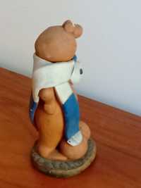 boneco em barro ,F.C.Porto, artesanato