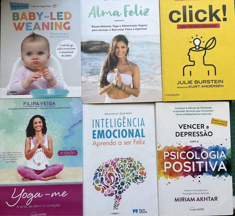 Livros de desenvolvimento pessoal a partir de 2,50€
