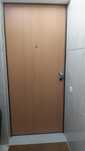 Porta blindada de segurança sem fechadura