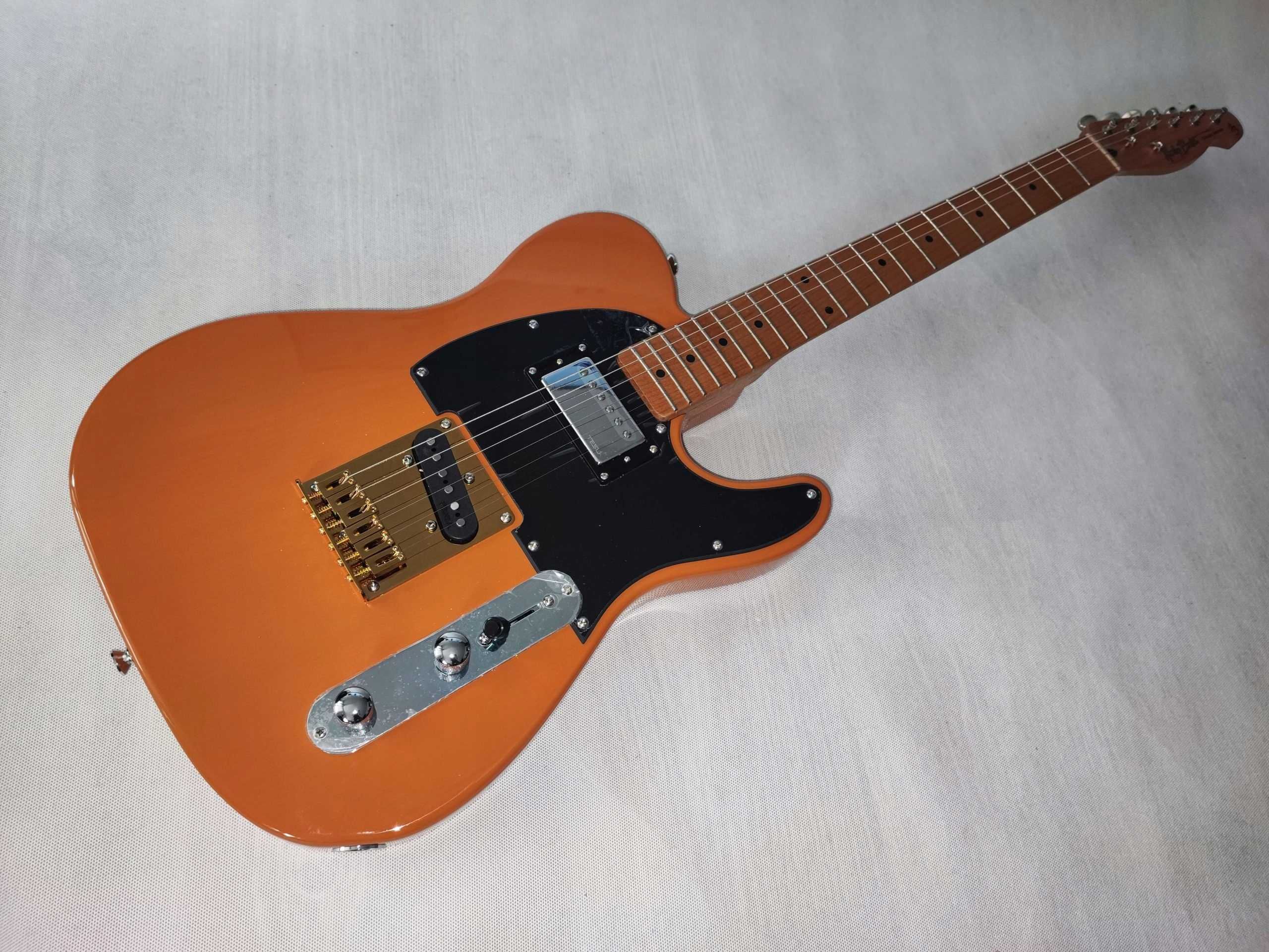 Harley Benton TE-53KR BL TELECASTER nowa gitara -ustawiona lutniczo!