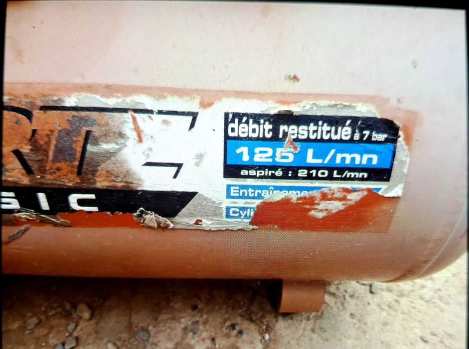 Compressor Quartz Cñassic 96db, 125 L/mn