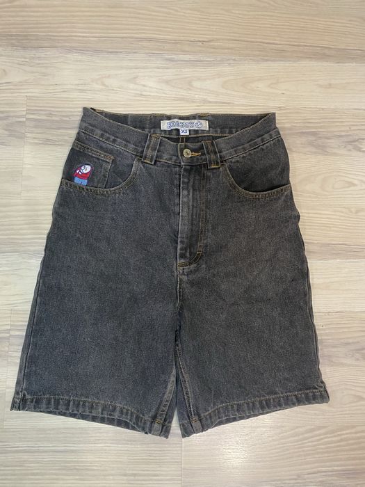 Шорти polar big boy washed black XS