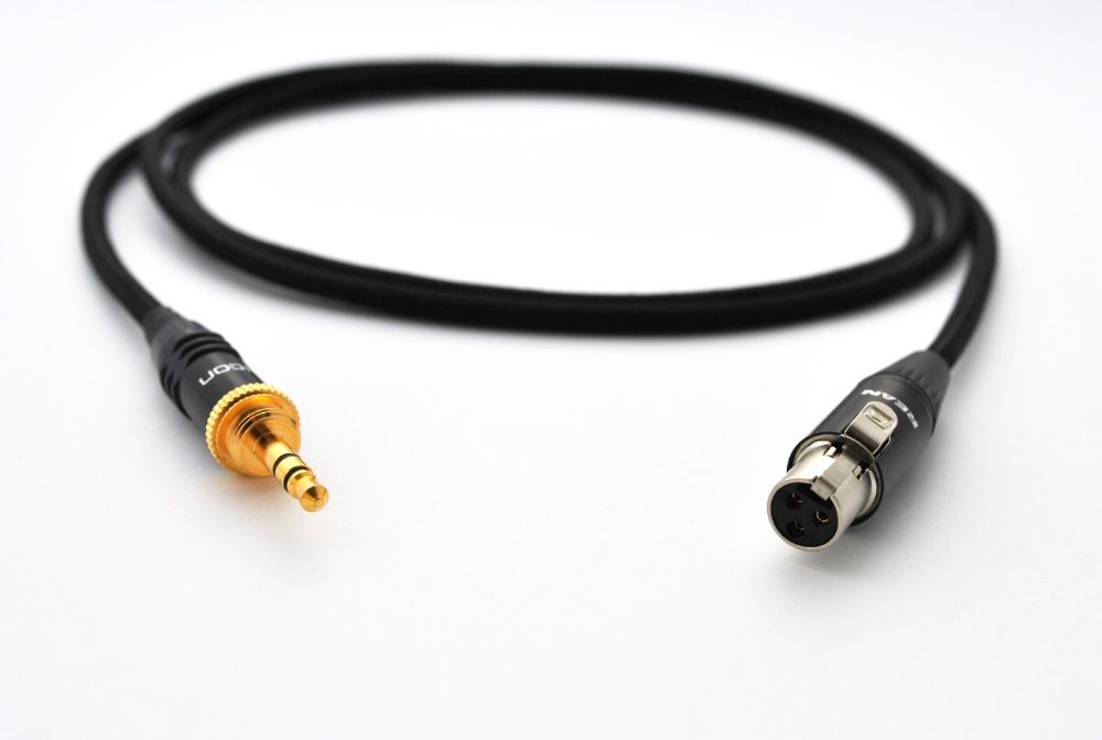 AKG Q701 K702 K712 K181 K371 ręcznie wykonany kabel 3,5mm oplot kolor