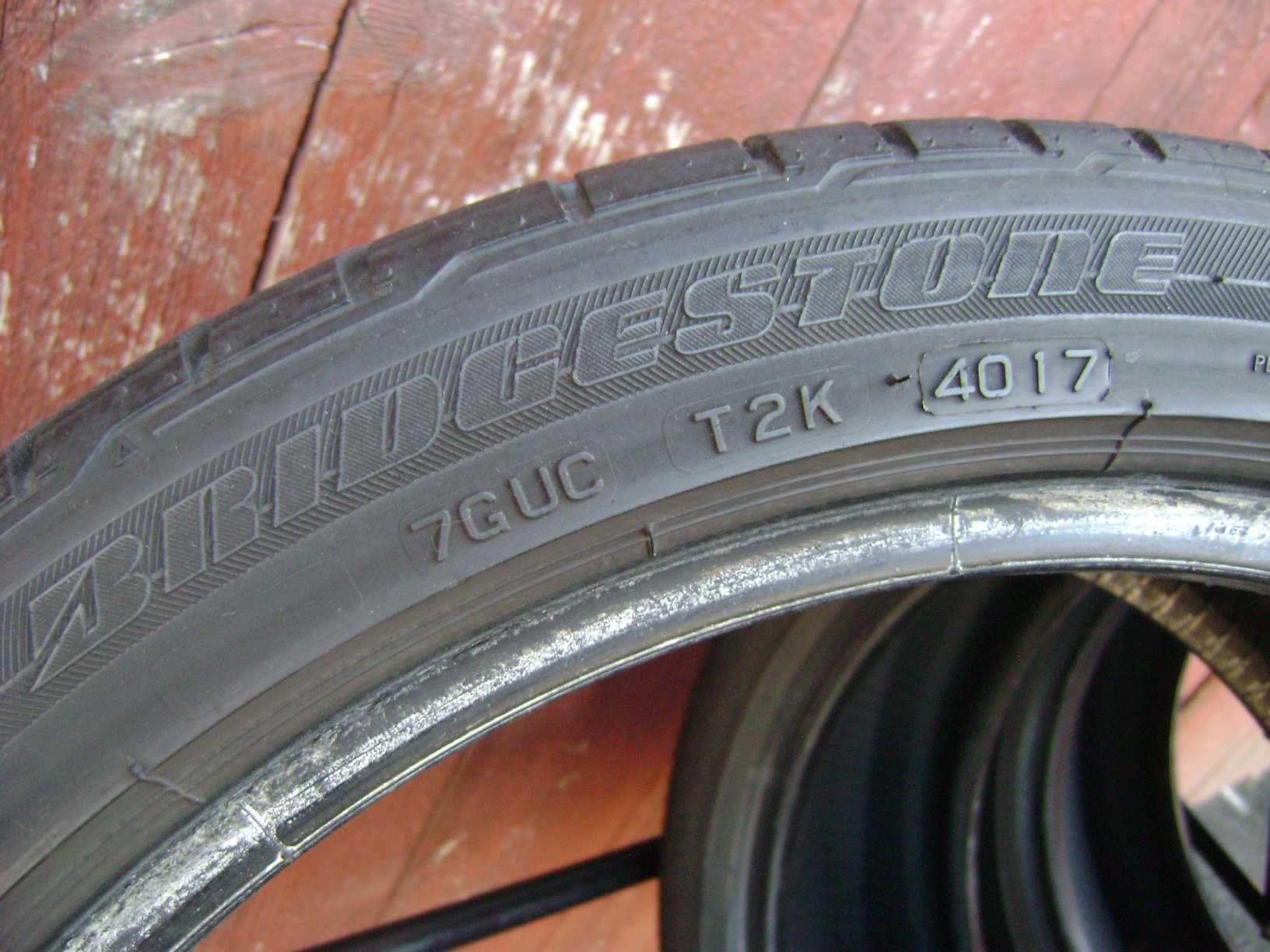 komplet opon letnich-17-Bridgestone-super bieżnik-7,5mm