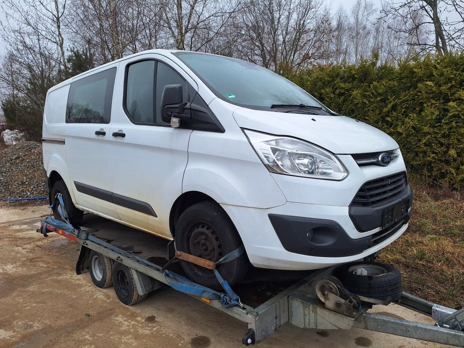 Ford transit custom 2017 2.0 130 km YMFS wszystkie części 122 przebieg
