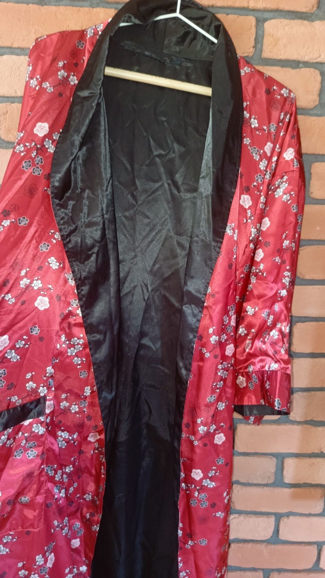 Świetne dwustronne kimono XL