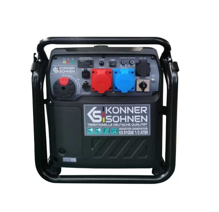 Бензиновий інверторний генератор K&S KS 8100iE 1/3 ATSR (8 кВт)