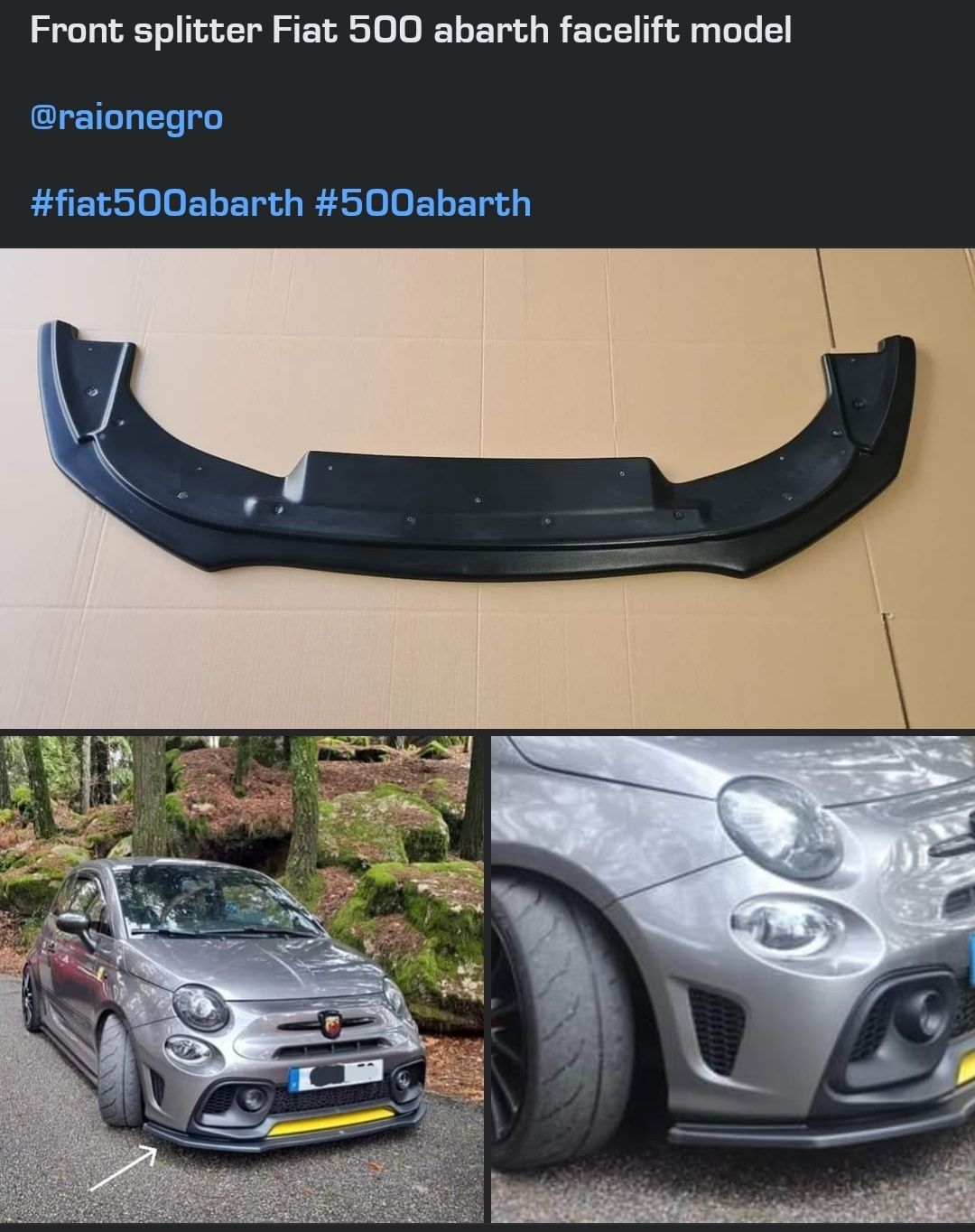 Lips Abarth material de alta qualidade entrega rápida