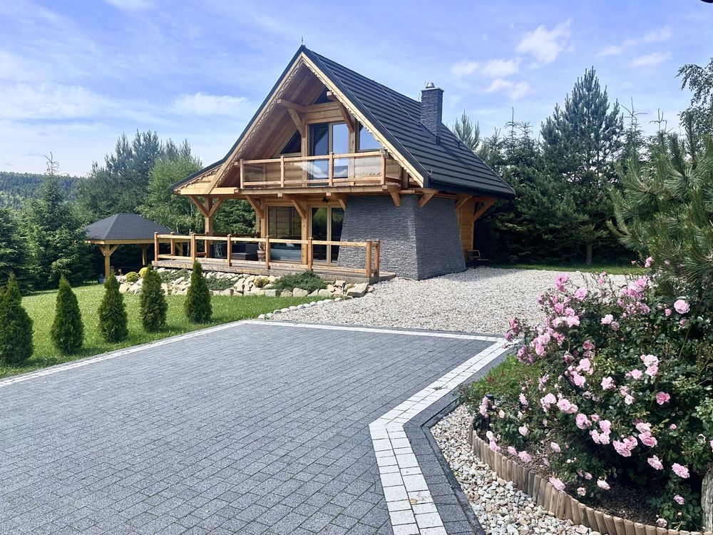 Domek DREWNIANY w górach. WIDOKI. PIENINY. Jezioro. Wolny termin.