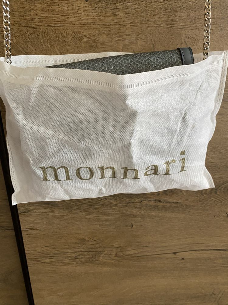 Torebka monnari pasek z łancuszkiem