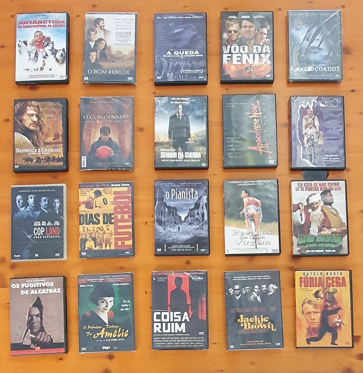 DVDs de grandes títulos Cinema