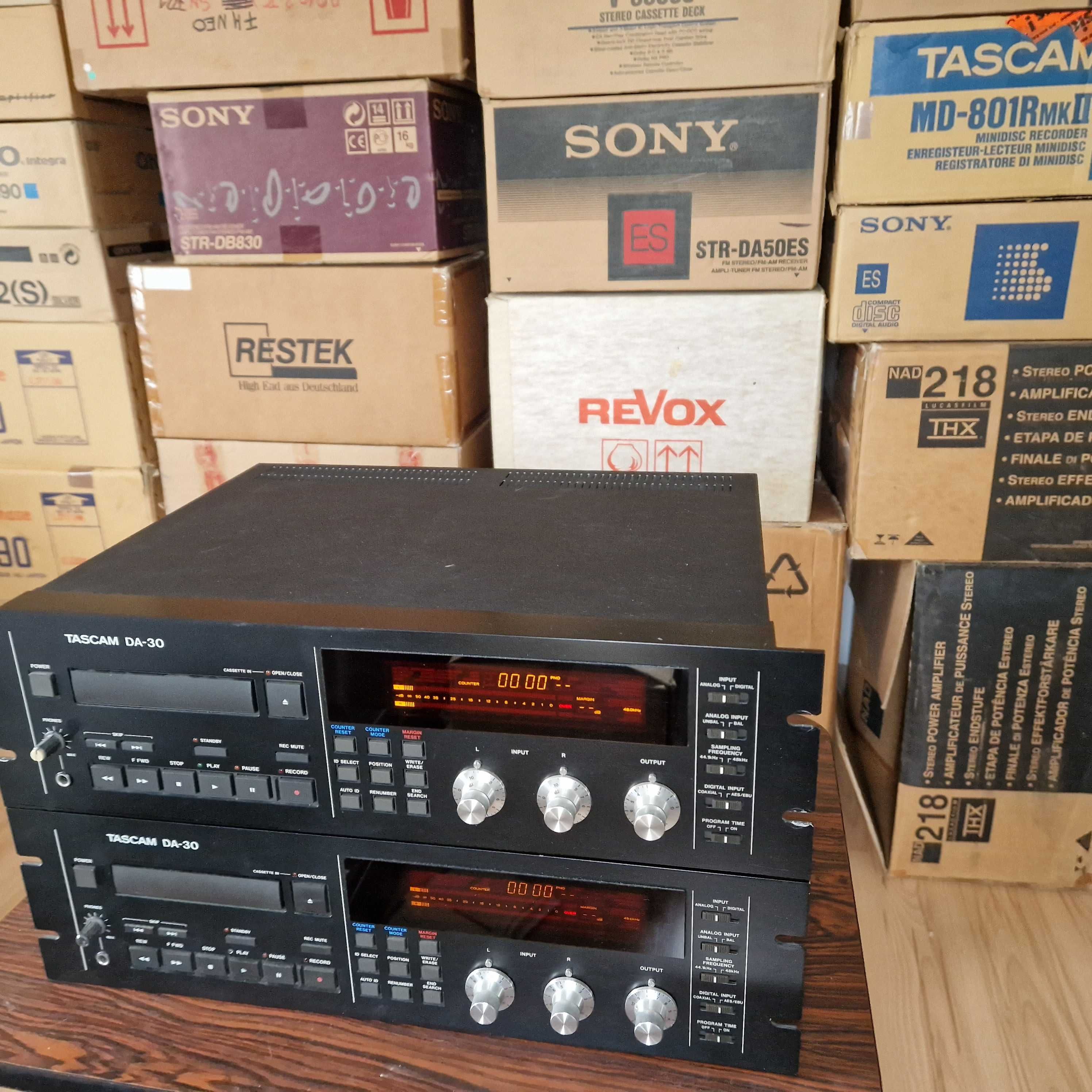 Tascam DA30 DAT Kolekcja