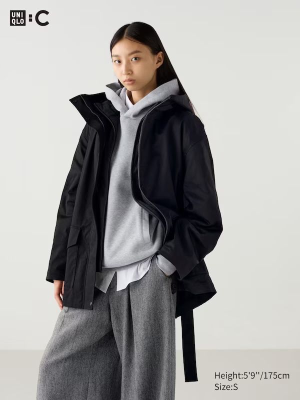 Куртка парка 2 в 1 Uniqlo M-ка оригінал