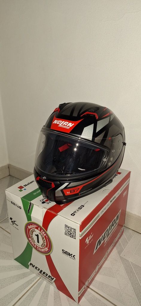 Capacete Nolan N87  (tamanho S)