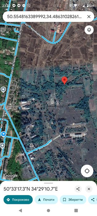 Земельна ділянка під забудову 10 сотих в районі вул.Гастелло