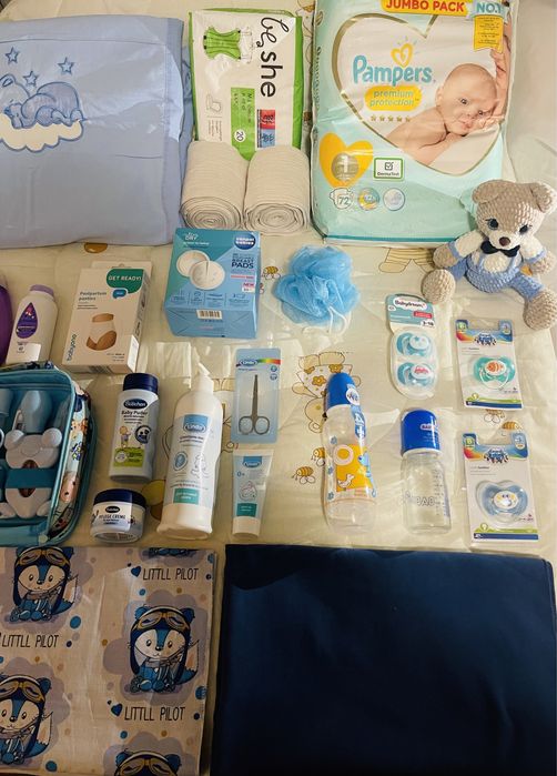 Продам готовую сумку в роддом для мамы и ребенка