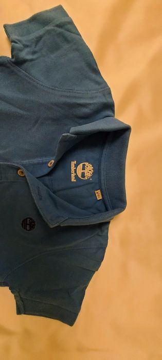 Polo Timberland tamanho 4 menino azul