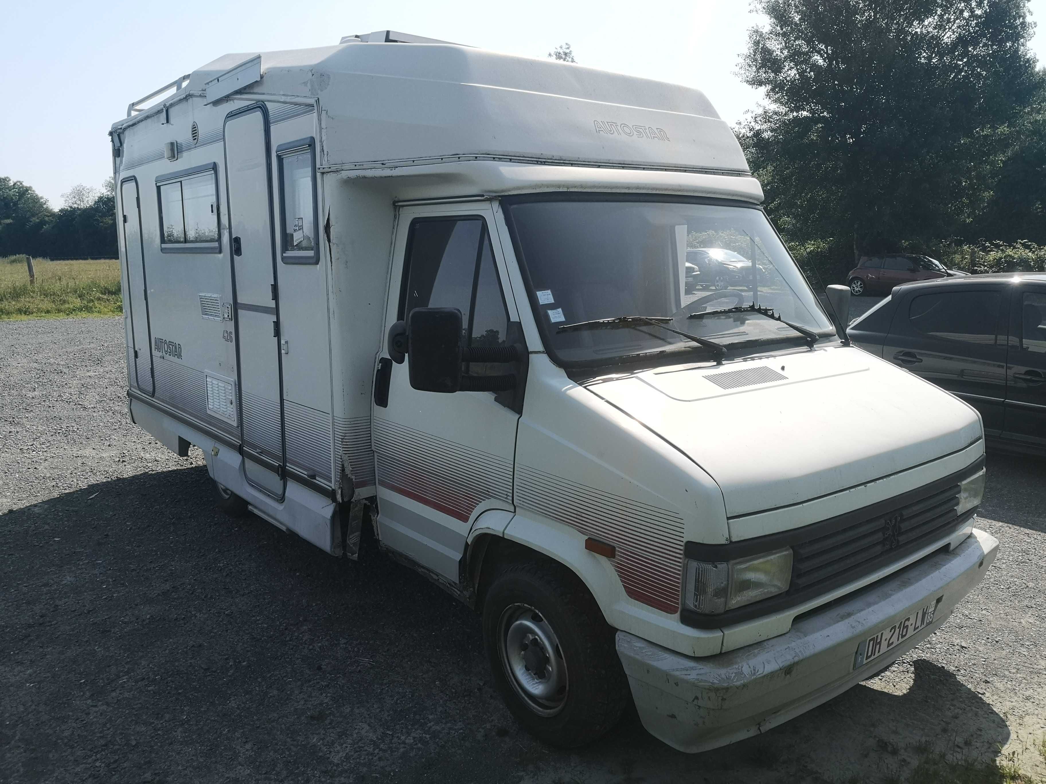 Peugeot J5 kamper toaleta, prysznic