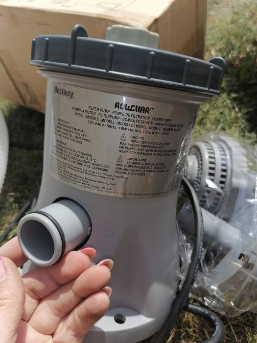 Pompa filtrująca do basenu  Bestway 1248l1249l złączki, filtry