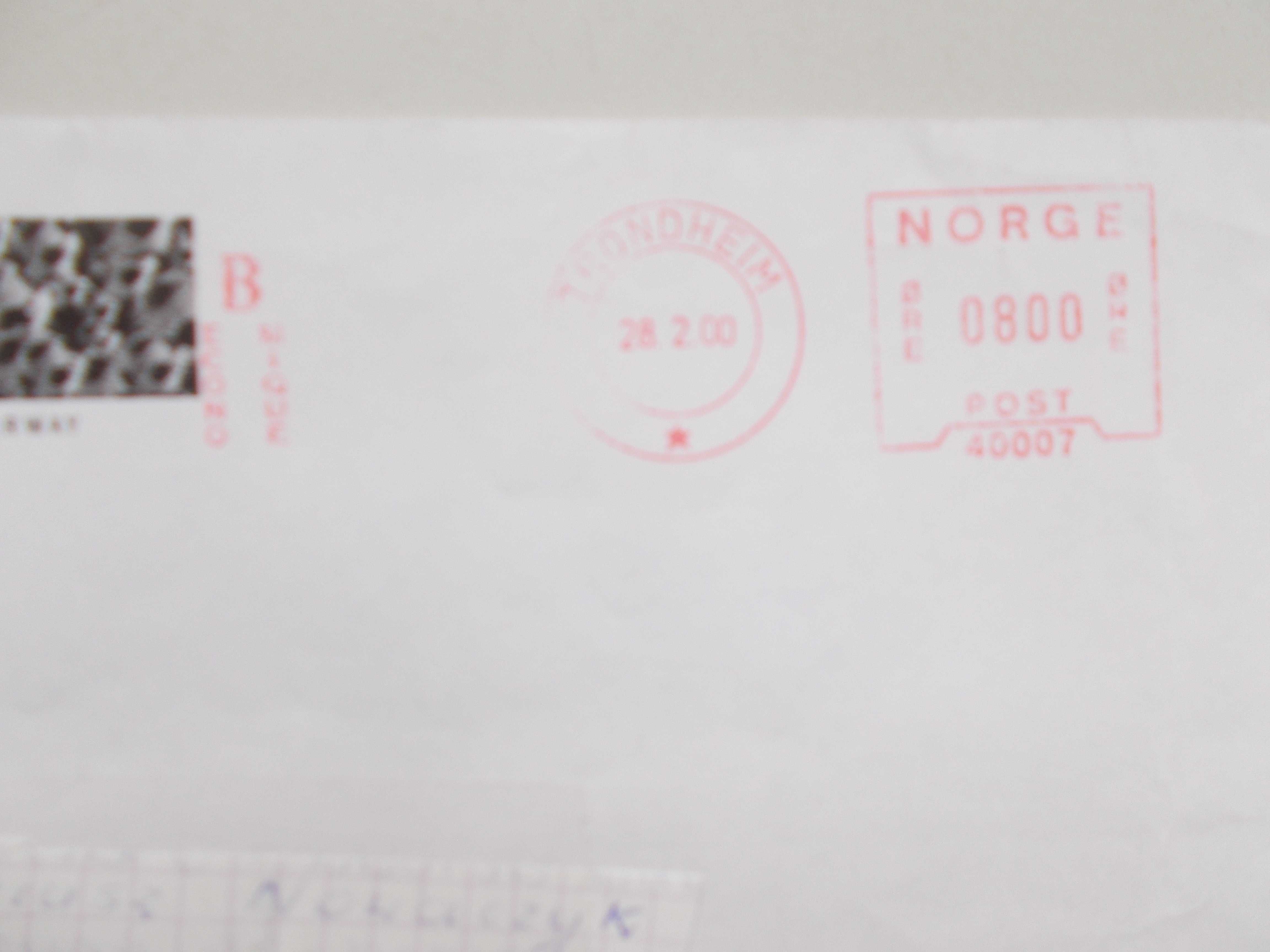 Rosenborg Trondheim - karty piłkarzy + autografy (2000 r.)