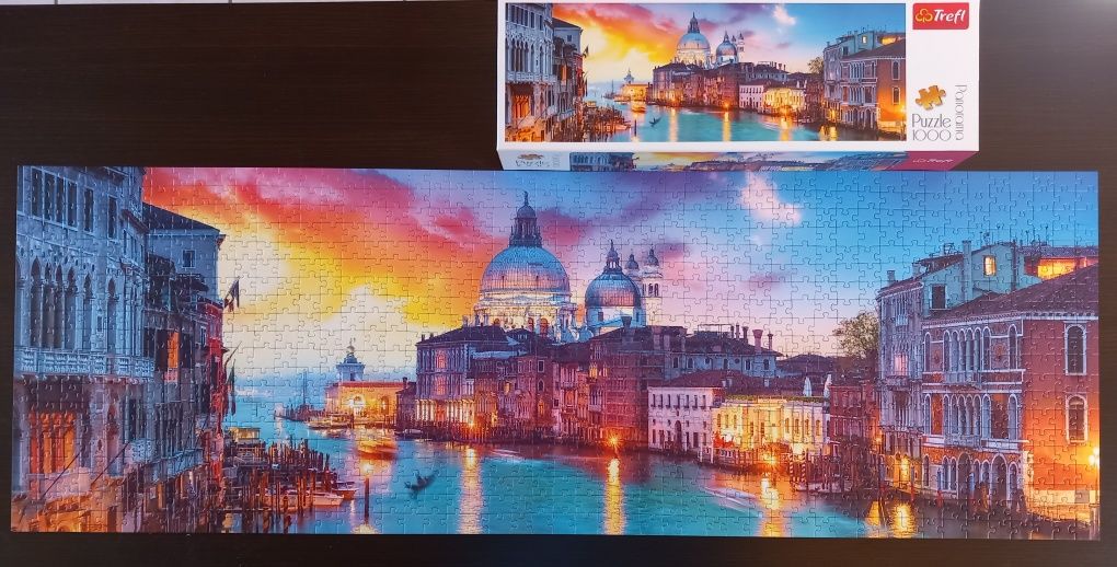 Puzzle 1000 panoramiczne Wenecja