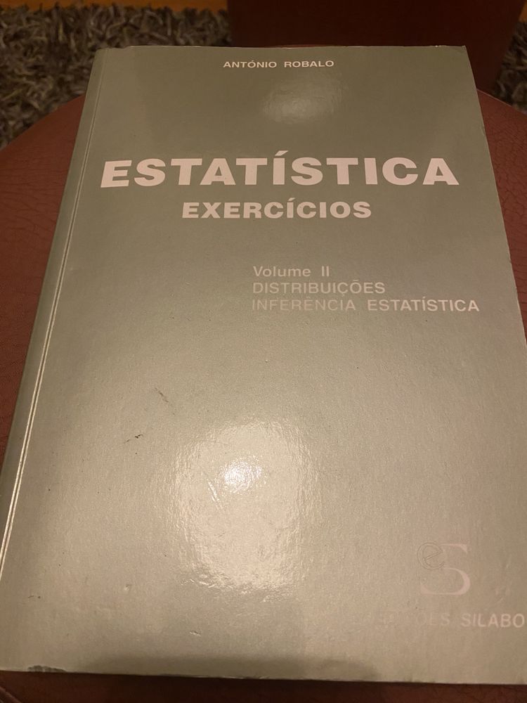 Livros de Estatistica Antonio Robalo