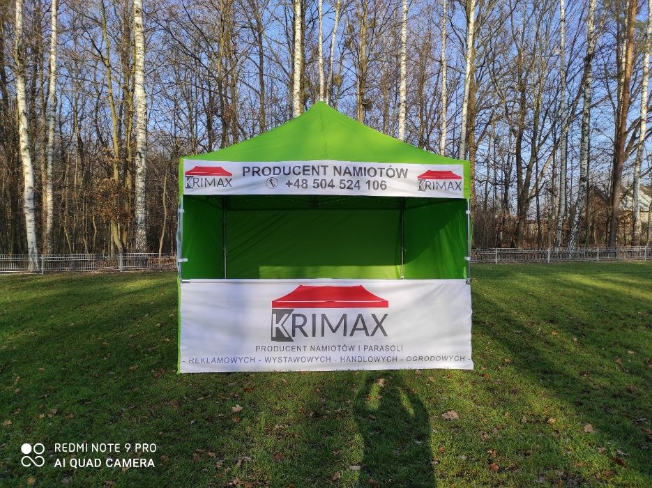 Parasol handlowy 3 x 2,5 Producent parasole ogrodowe namiot :)