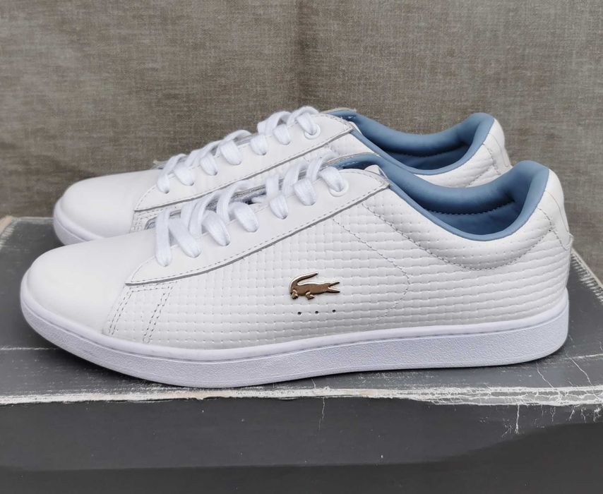 Кросівки шкіряні кеди Lacoste 37.5 р. Оригінал