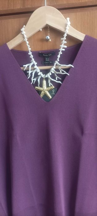 Conjunto de saia e blusa novo Massimo Dutti