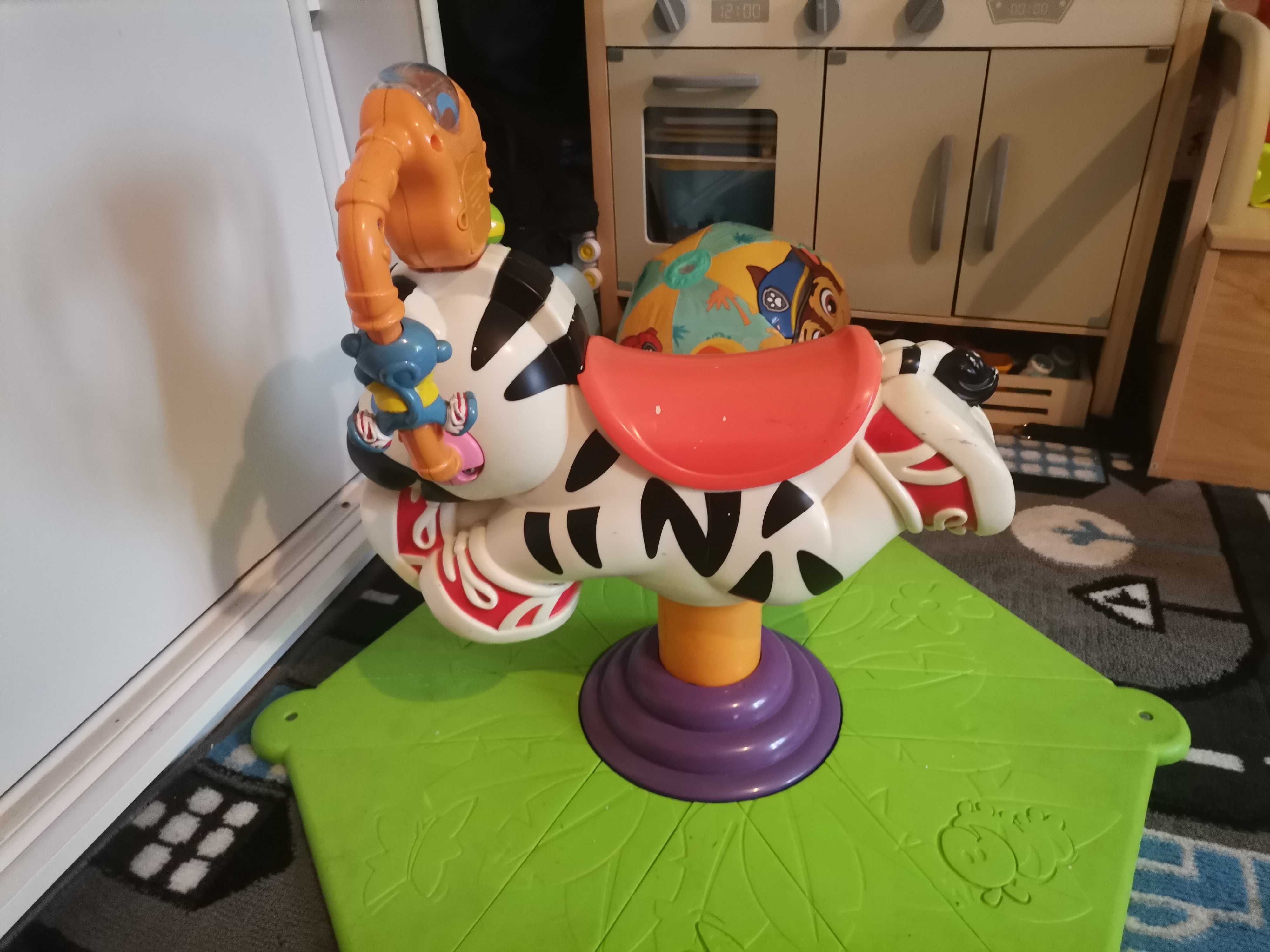 Skoczek zebra fisher - price