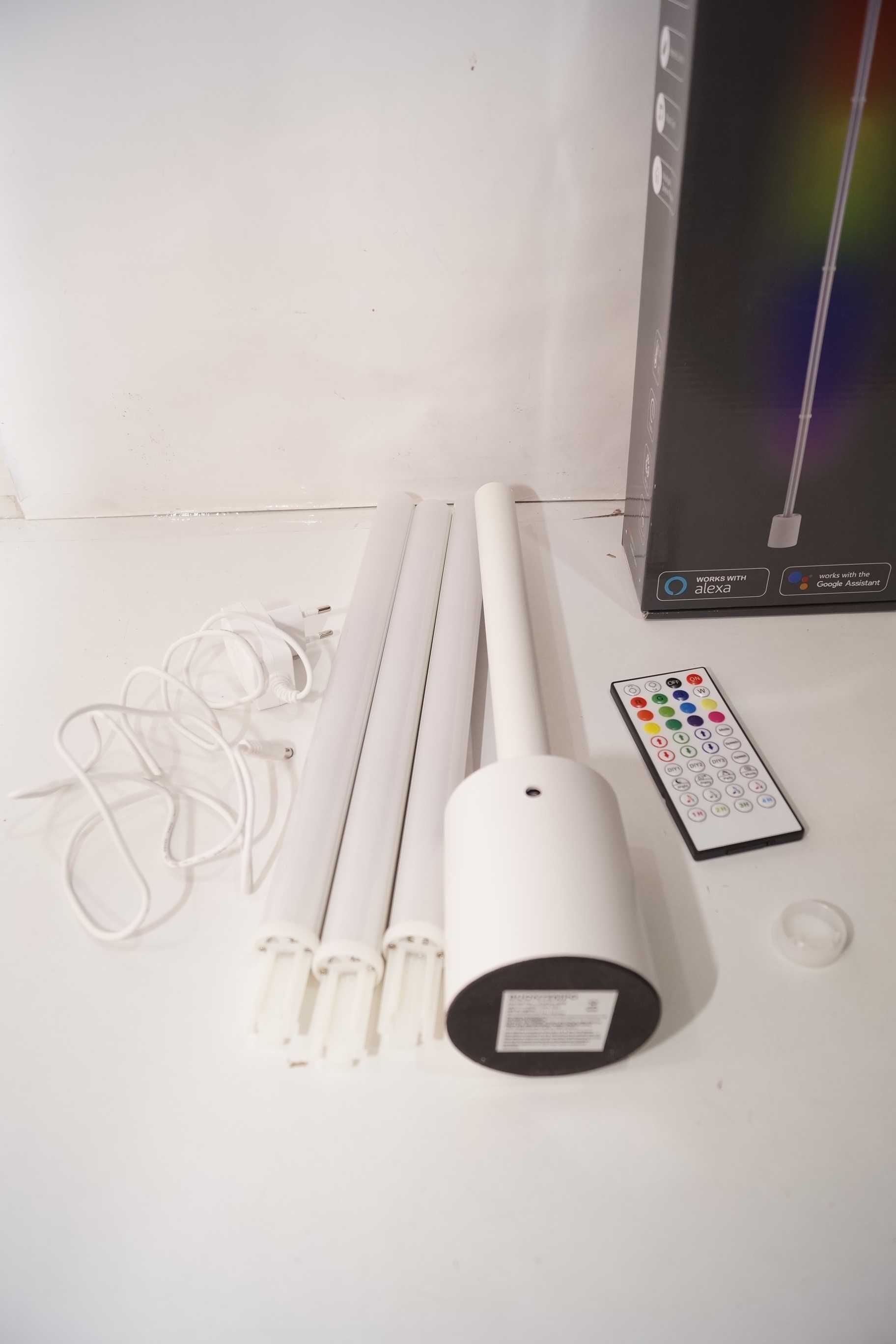 336 BUONTEMPO Inteligentna lampa podłogowa stojąca RGB smart biała 10W