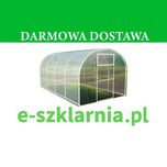 Szklarnia z poliwęglanu Tunel 2,4x2-8m profile 20x20 POLIWĘGLAN 3-6mm