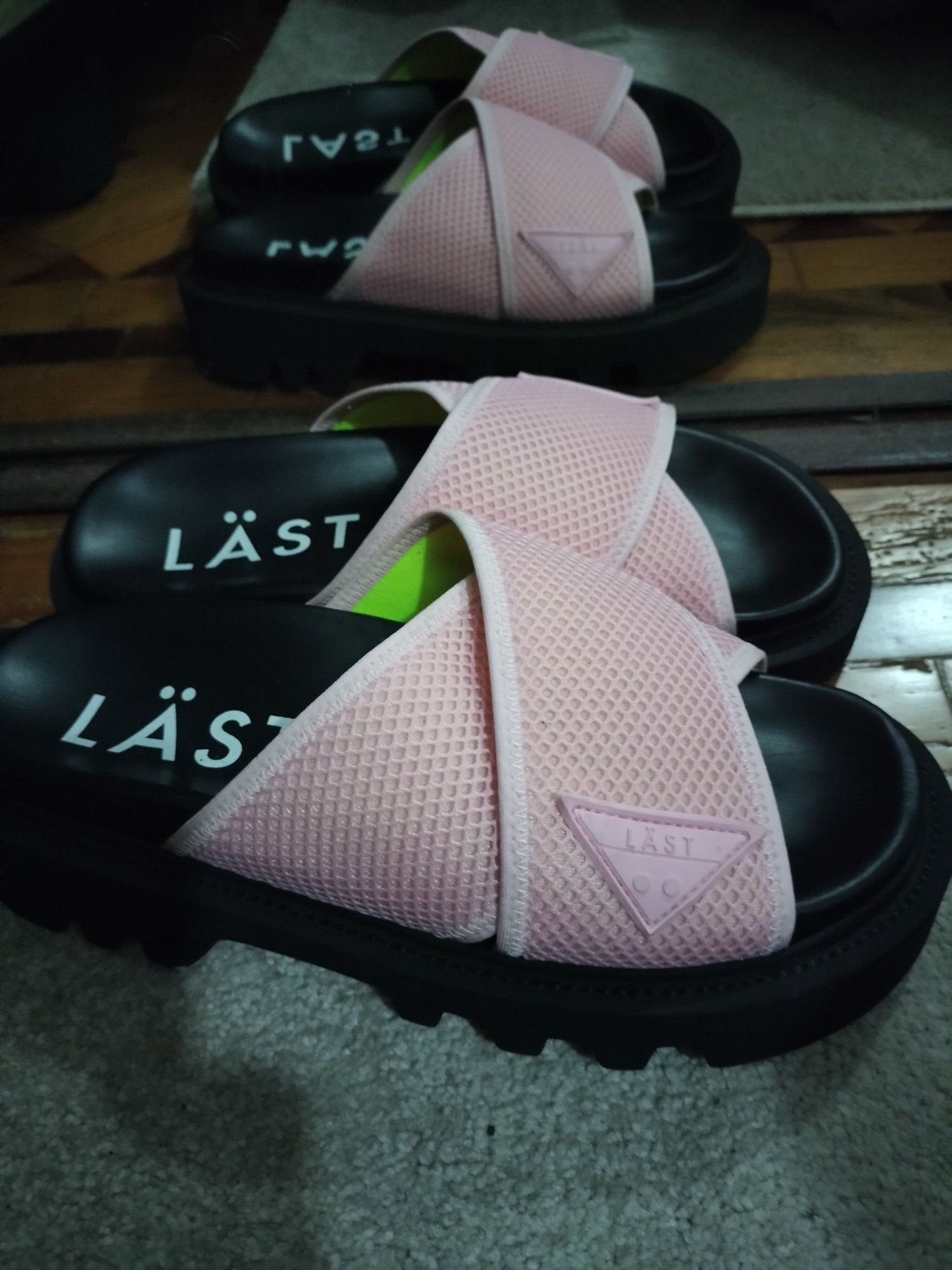 Sandálias 39 cor de rosa modernos