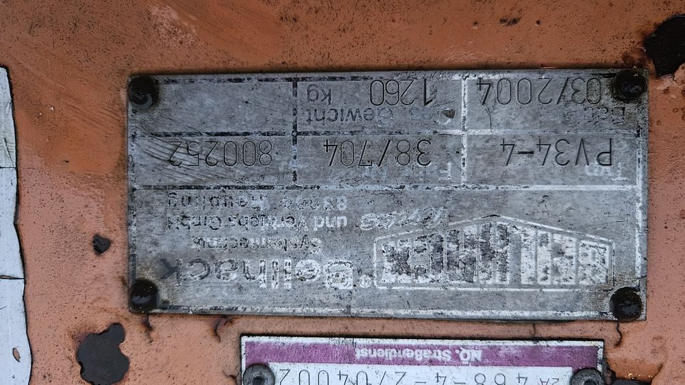 Pług snieżny BEILHACK PV34-4