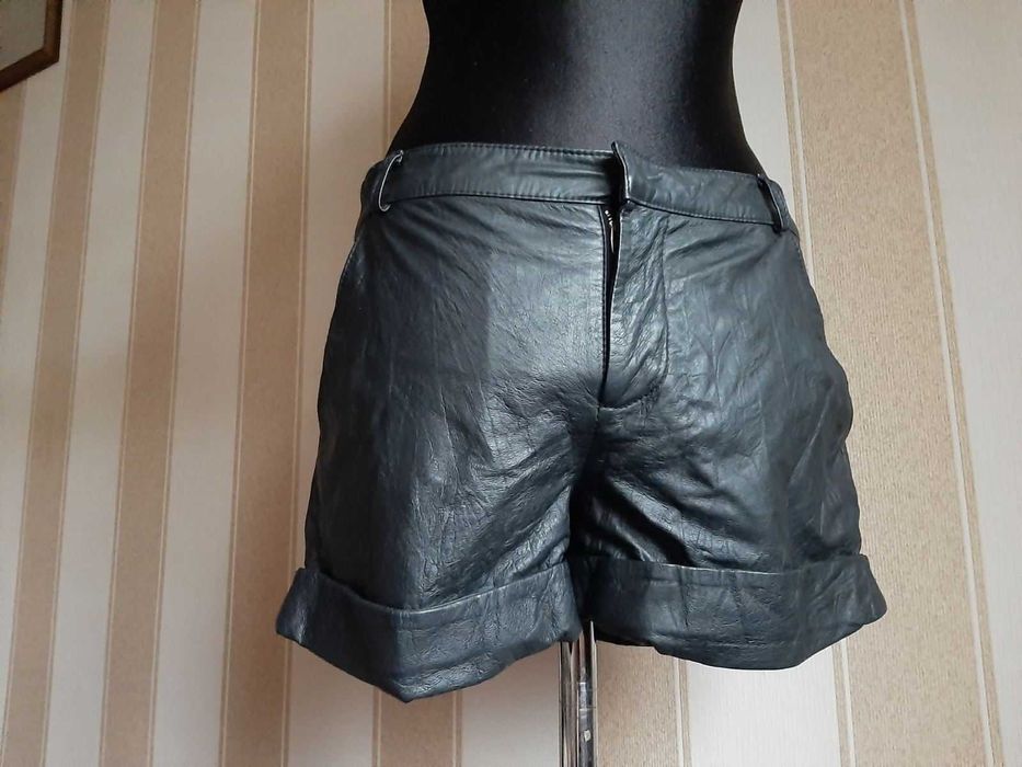 Шорти жіночі, демі,  шорти НОВІ,  100% НАТУРАЛЬНА ШКІРА.