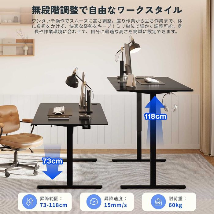 Nowe biurko elektryczne / stół / blat 140x60 / stanowisko PC !K543!