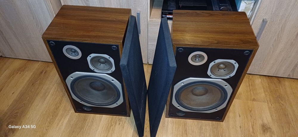 Kolumny pioneer, maskownice, sr gł basowego 25cm, mocne, okazja.