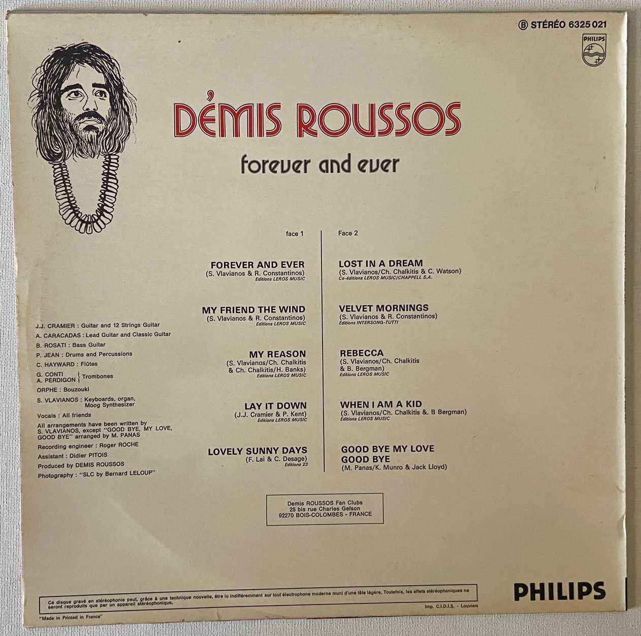 Démis Roussos – Forever And Ever