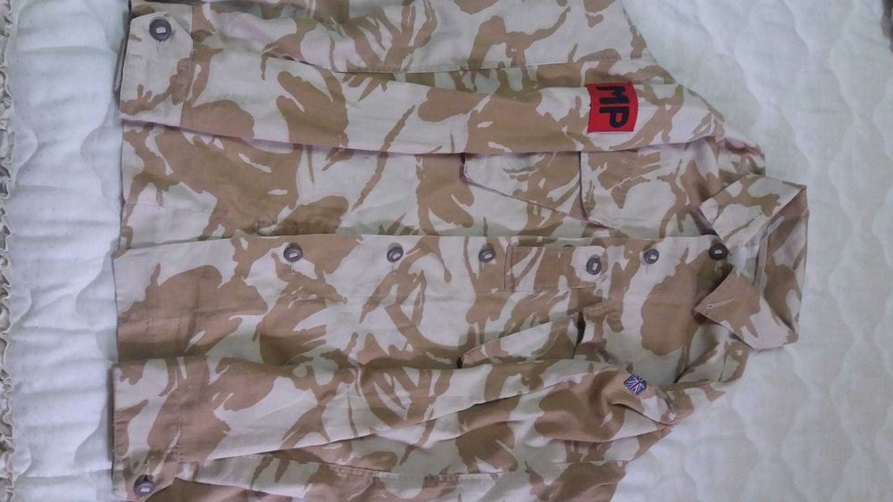 casaco airsoft cor tan