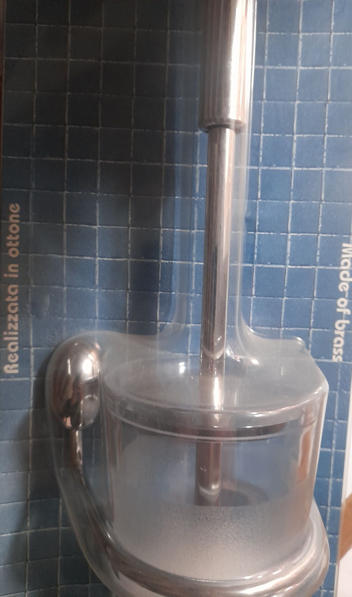 Porta piaçaba com suporte - gedy