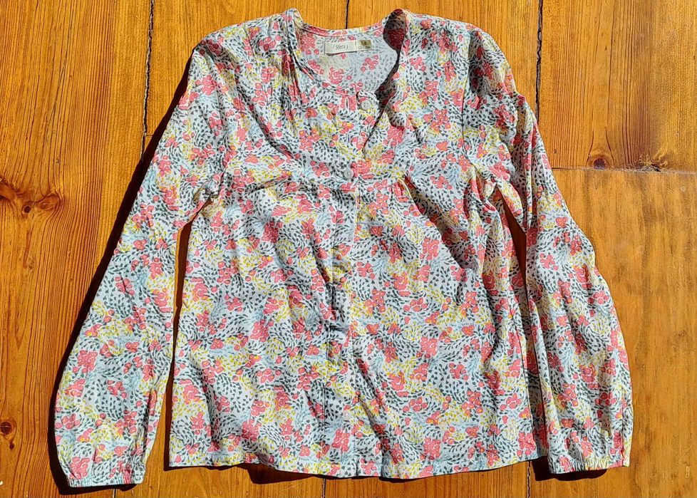 Camisa florida Sfera 8 anos